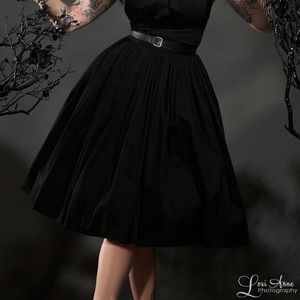 Pinup Couture Black Jenny Skirt